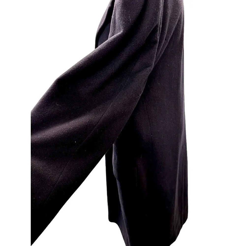 100% PURE MONGOLIAN CASHMERE, Beautiful, Long Trench Coat, Small Spot PLZ READ!!